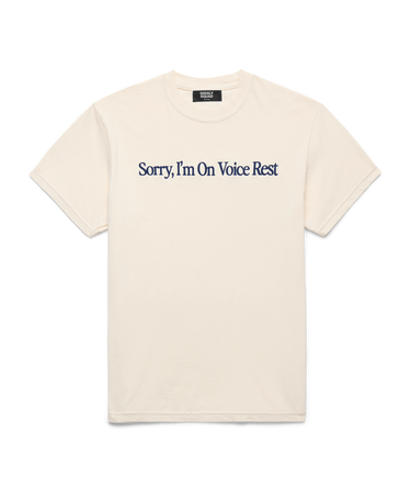 Voice Rest Tee Ivory