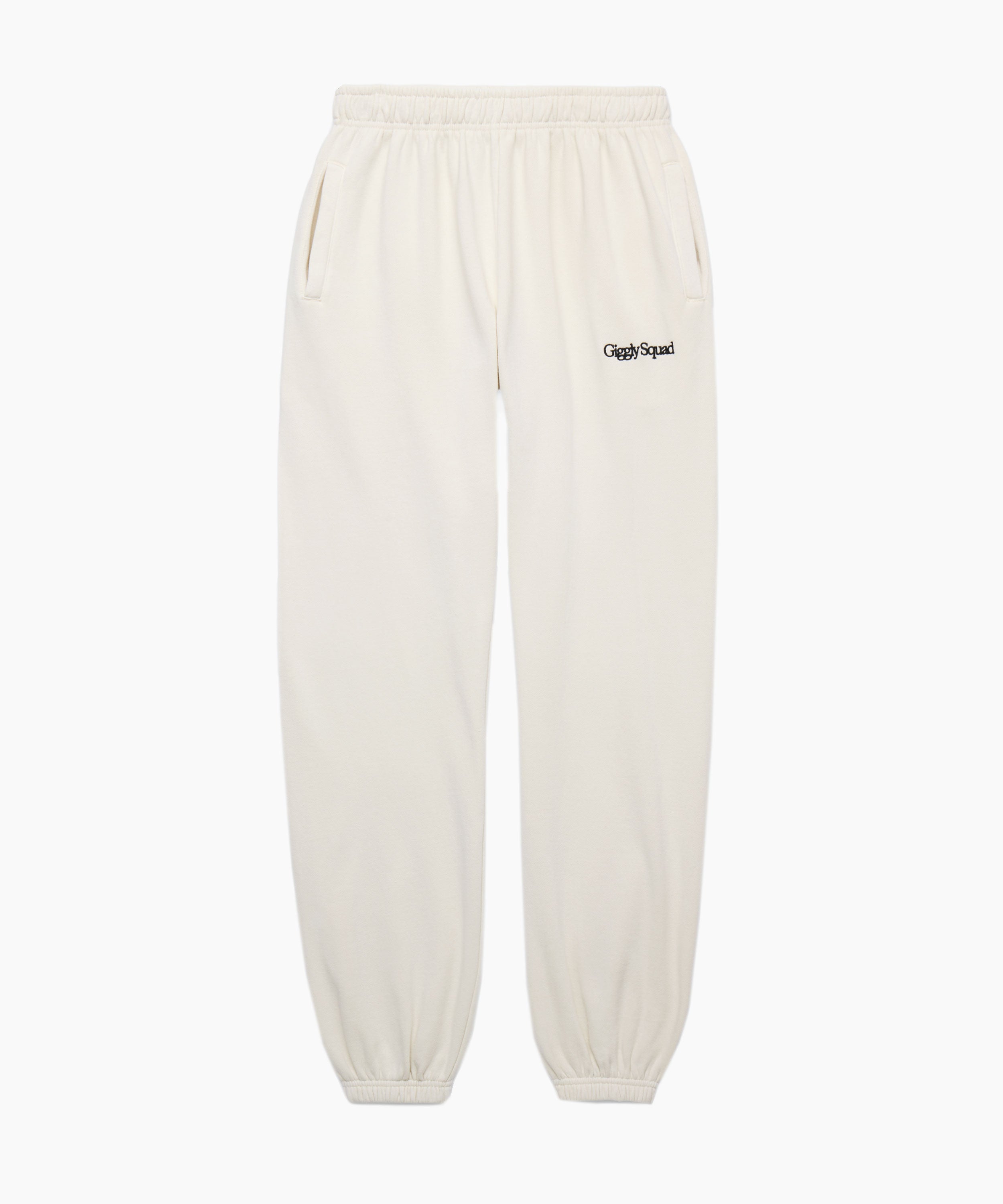 Serif Sweatpants Ecru