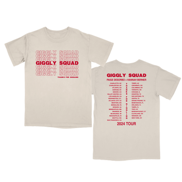 Thank You For Giggling T-shirt (2024 Version)