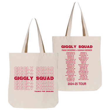 Thank You for Giggling Tote Bag (2024 - 2025 Version)