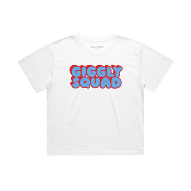 Bubble Logo Crop Tee - T-Shirt