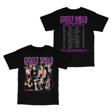 Club Giggly Tour T-shirt (2024 - 2025 Version) - T-Shirt
