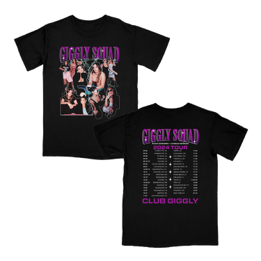 Club Giggly Tour T-shirt (2024 Version) - T-Shirt