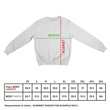 Collegiate Crewneck (Black) - T-Shirt