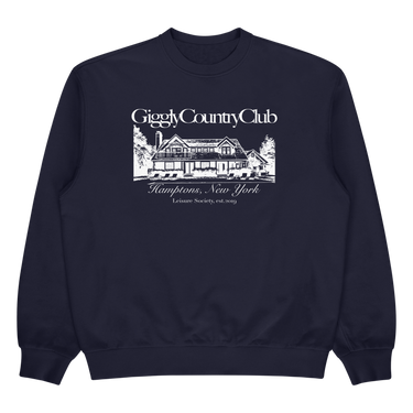 Giggly Country Club Crewneck - Crewneck Sweatshirt