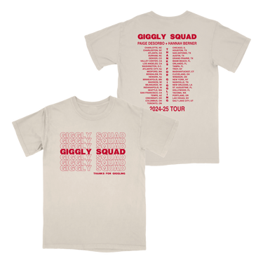 Thank You For Giggling T-shirt (2024 - 2025 Version) - T-Shirt